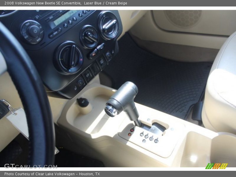 Laser Blue / Cream Beige 2008 Volkswagen New Beetle SE Convertible