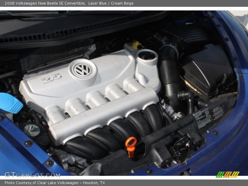 Laser Blue / Cream Beige 2008 Volkswagen New Beetle SE Convertible