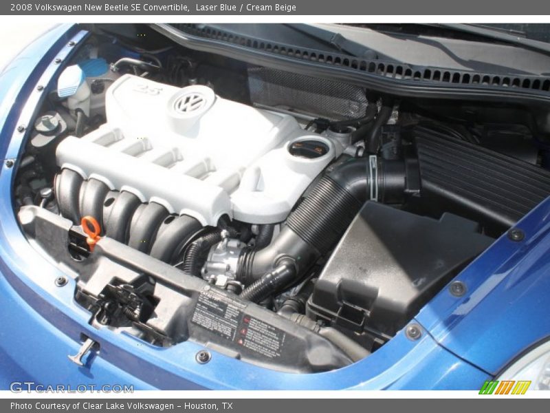 Laser Blue / Cream Beige 2008 Volkswagen New Beetle SE Convertible