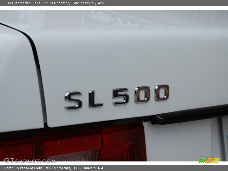 Glacier White / Ash 2001 Mercedes-Benz SL 500 Roadster