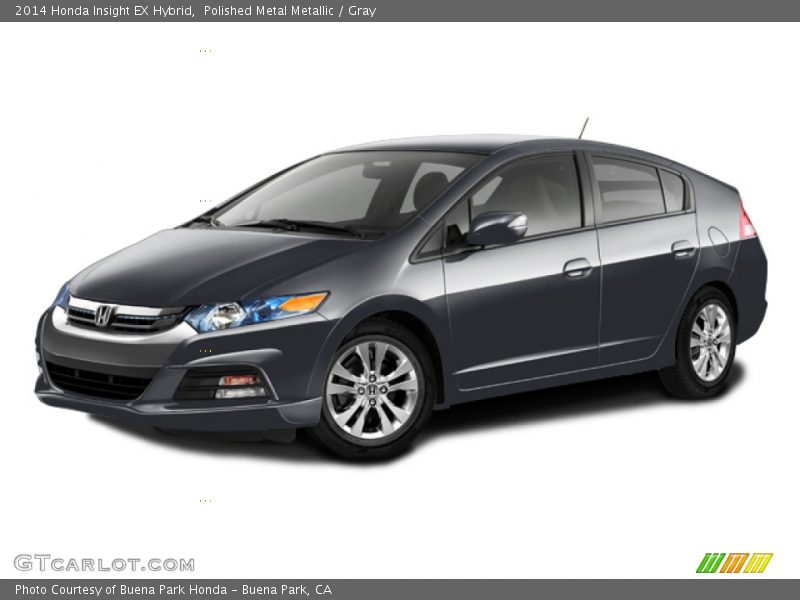 Polished Metal Metallic / Gray 2014 Honda Insight EX Hybrid