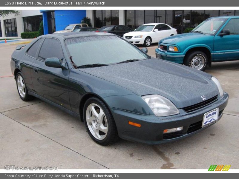 Dark Eucalyptus Pearl / Ivory/Black 1998 Honda Prelude
