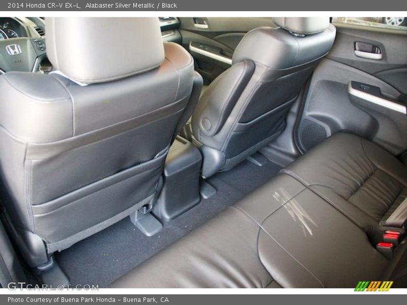 Alabaster Silver Metallic / Black 2014 Honda CR-V EX-L