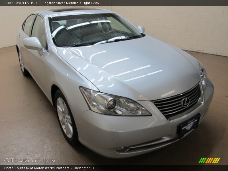 Tungsten Silver Metallic / Light Gray 2007 Lexus ES 350