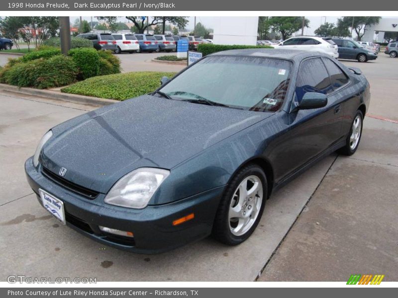 Dark Eucalyptus Pearl / Ivory/Black 1998 Honda Prelude