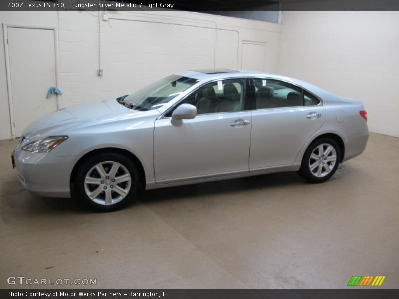 Tungsten Silver Metallic / Light Gray 2007 Lexus ES 350