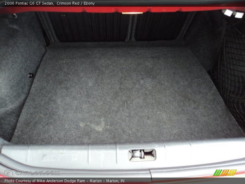 Crimson Red / Ebony 2006 Pontiac G6 GT Sedan