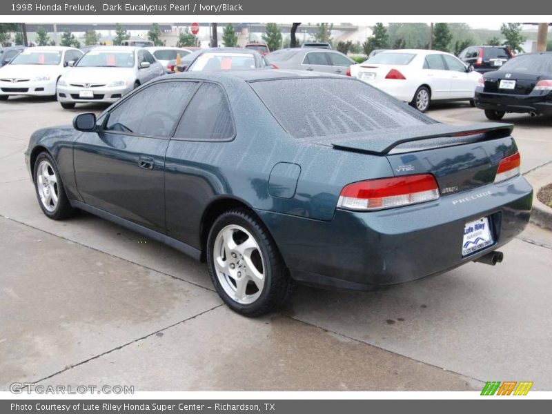 Dark Eucalyptus Pearl / Ivory/Black 1998 Honda Prelude