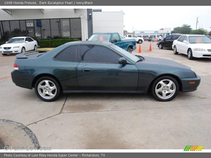 Dark Eucalyptus Pearl / Ivory/Black 1998 Honda Prelude