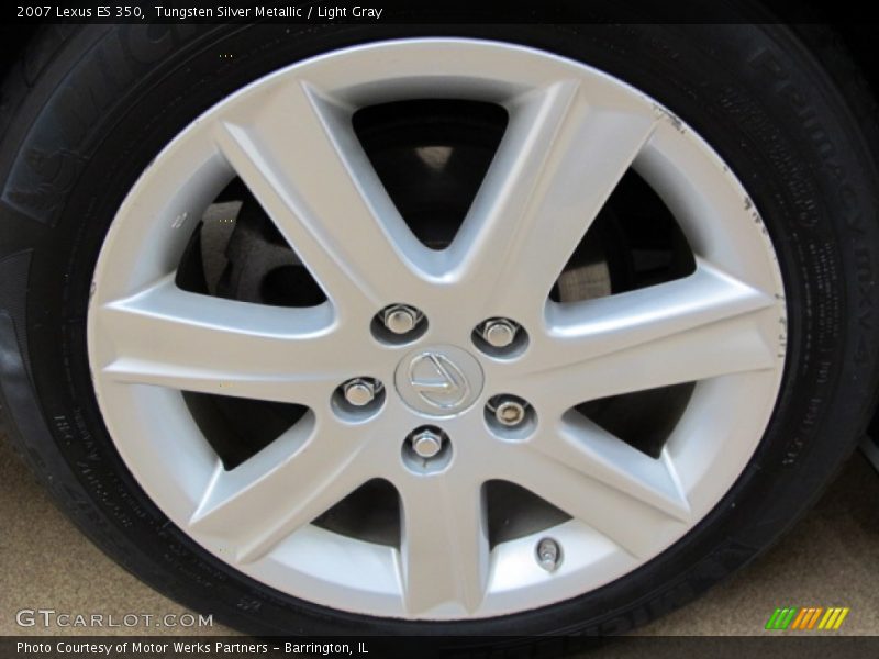 Tungsten Silver Metallic / Light Gray 2007 Lexus ES 350