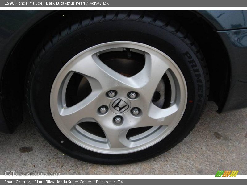 Dark Eucalyptus Pearl / Ivory/Black 1998 Honda Prelude