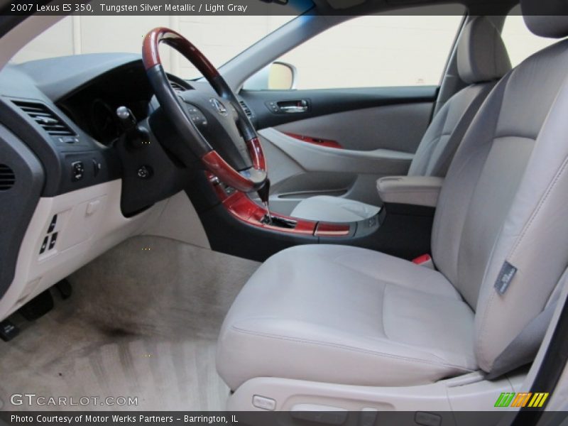 Tungsten Silver Metallic / Light Gray 2007 Lexus ES 350