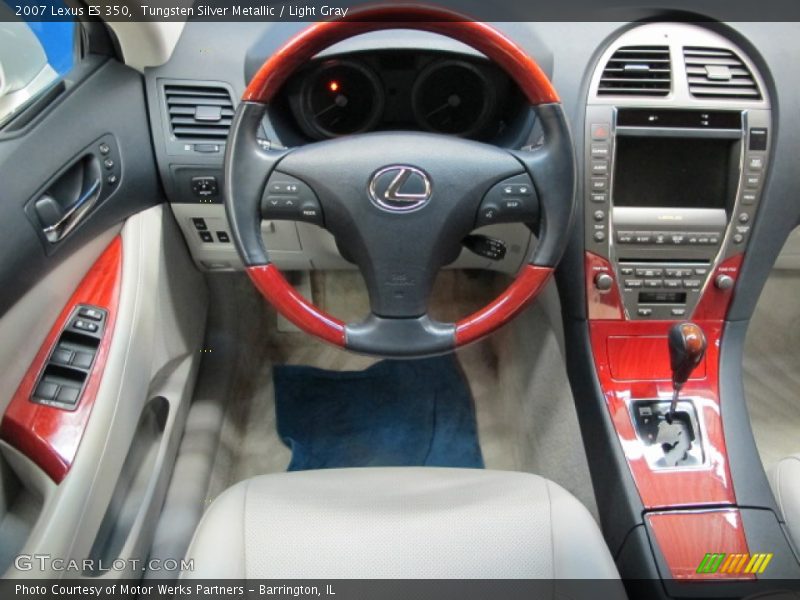 Tungsten Silver Metallic / Light Gray 2007 Lexus ES 350