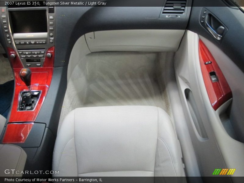 Tungsten Silver Metallic / Light Gray 2007 Lexus ES 350