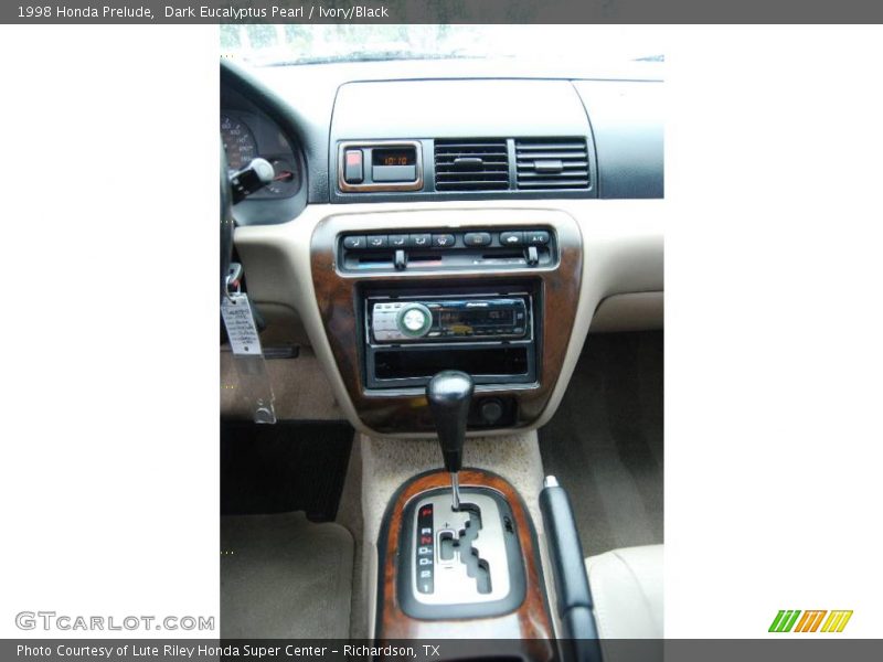 Dark Eucalyptus Pearl / Ivory/Black 1998 Honda Prelude