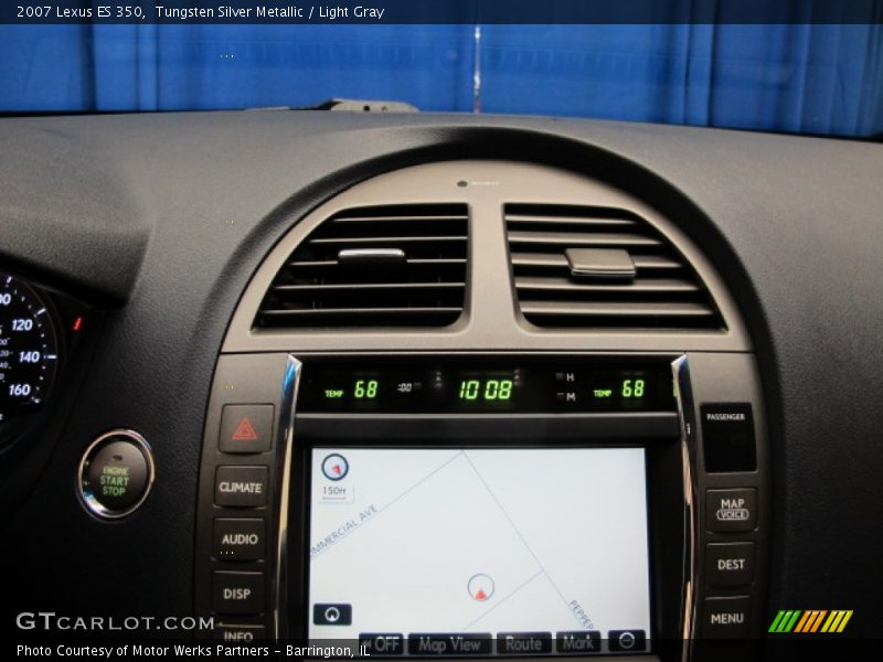 Tungsten Silver Metallic / Light Gray 2007 Lexus ES 350