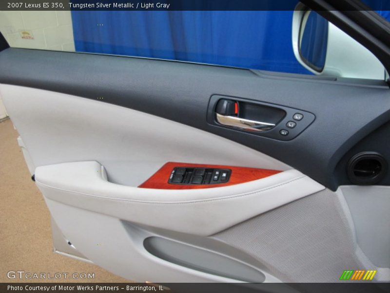 Tungsten Silver Metallic / Light Gray 2007 Lexus ES 350
