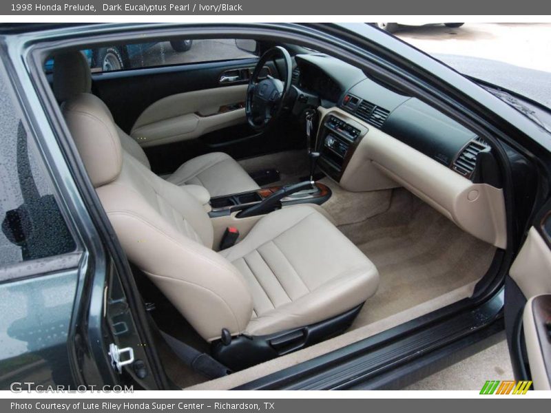 Dark Eucalyptus Pearl / Ivory/Black 1998 Honda Prelude