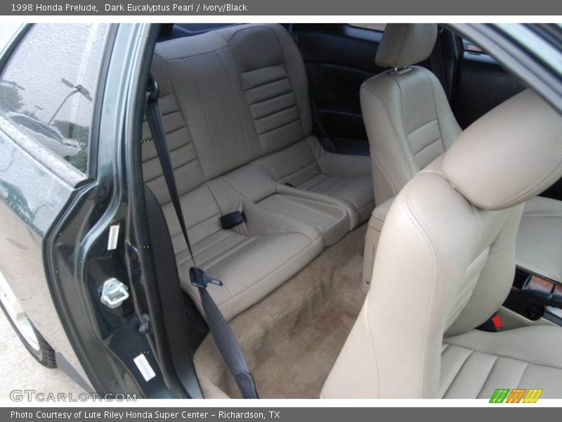 Dark Eucalyptus Pearl / Ivory/Black 1998 Honda Prelude