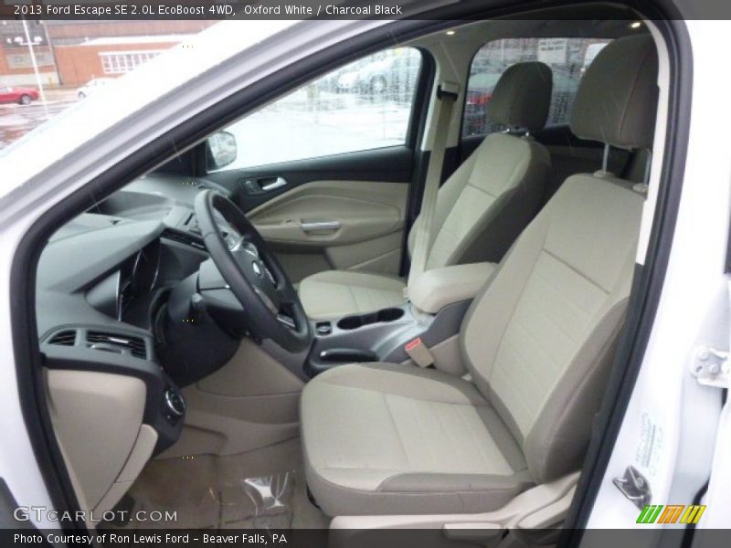 Oxford White / Charcoal Black 2013 Ford Escape SE 2.0L EcoBoost 4WD