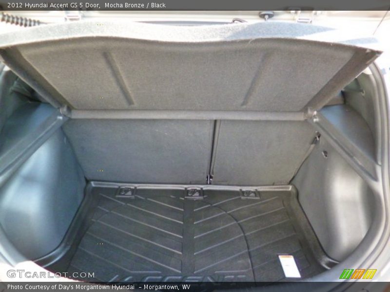 Mocha Bronze / Black 2012 Hyundai Accent GS 5 Door