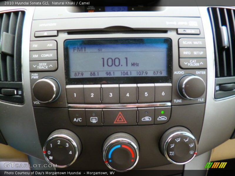 Natural Khaki / Camel 2010 Hyundai Sonata GLS