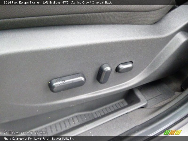 Sterling Gray / Charcoal Black 2014 Ford Escape Titanium 1.6L EcoBoost 4WD