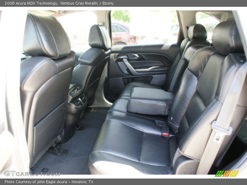 Nimbus Gray Metallic / Ebony 2008 Acura MDX Technology