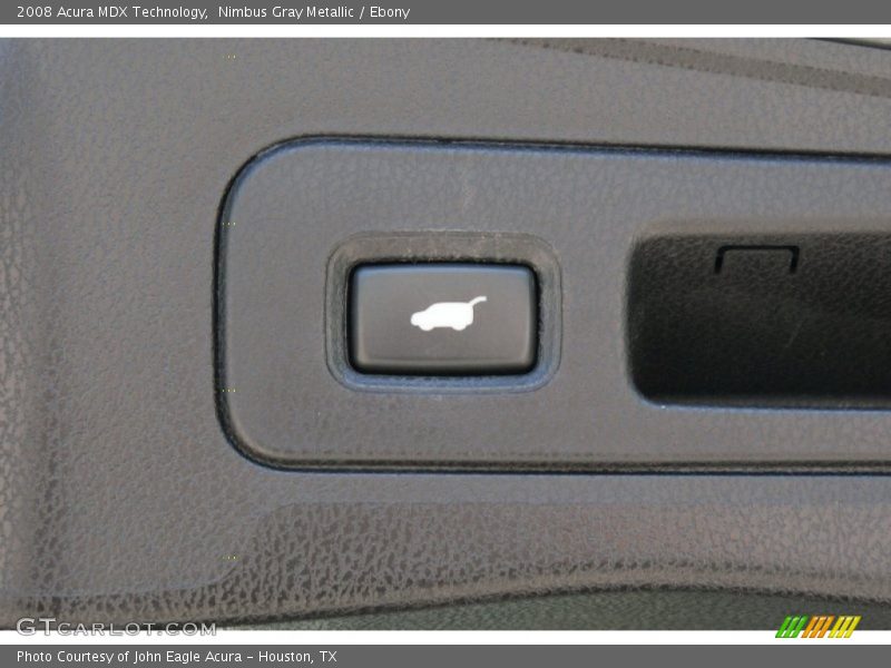 Nimbus Gray Metallic / Ebony 2008 Acura MDX Technology