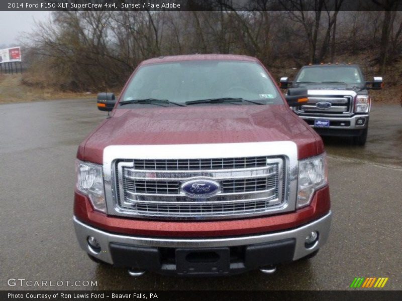 Sunset / Pale Adobe 2014 Ford F150 XLT SuperCrew 4x4
