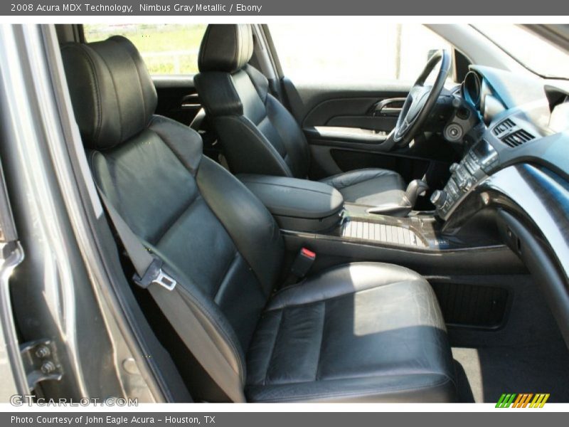 Nimbus Gray Metallic / Ebony 2008 Acura MDX Technology