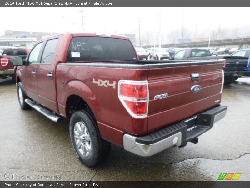 Sunset / Pale Adobe 2014 Ford F150 XLT SuperCrew 4x4