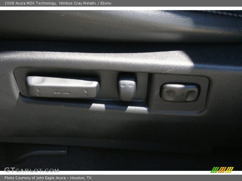 Nimbus Gray Metallic / Ebony 2008 Acura MDX Technology