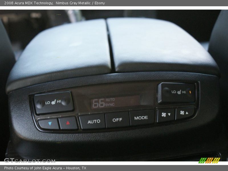 Nimbus Gray Metallic / Ebony 2008 Acura MDX Technology