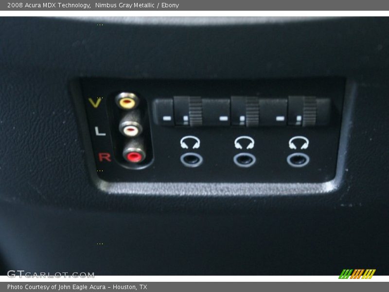 Nimbus Gray Metallic / Ebony 2008 Acura MDX Technology