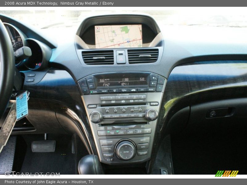 Nimbus Gray Metallic / Ebony 2008 Acura MDX Technology