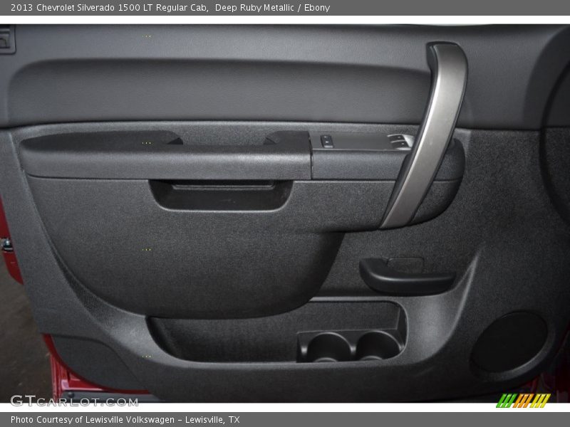Deep Ruby Metallic / Ebony 2013 Chevrolet Silverado 1500 LT Regular Cab