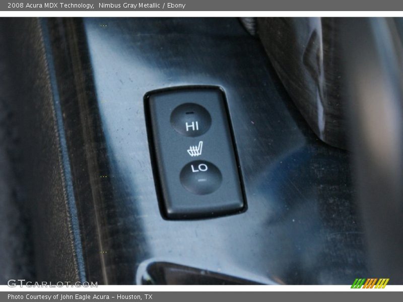 Nimbus Gray Metallic / Ebony 2008 Acura MDX Technology