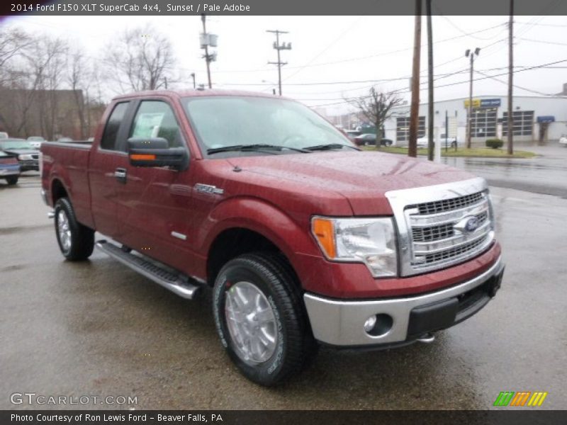 Sunset / Pale Adobe 2014 Ford F150 XLT SuperCab 4x4