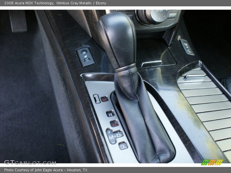 Nimbus Gray Metallic / Ebony 2008 Acura MDX Technology