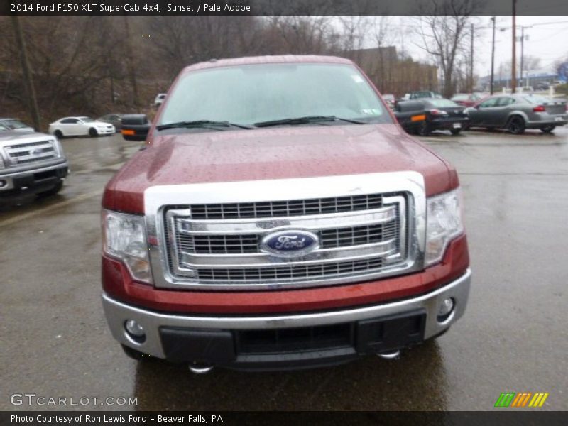 Sunset / Pale Adobe 2014 Ford F150 XLT SuperCab 4x4
