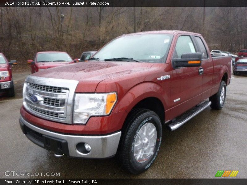 Sunset / Pale Adobe 2014 Ford F150 XLT SuperCab 4x4