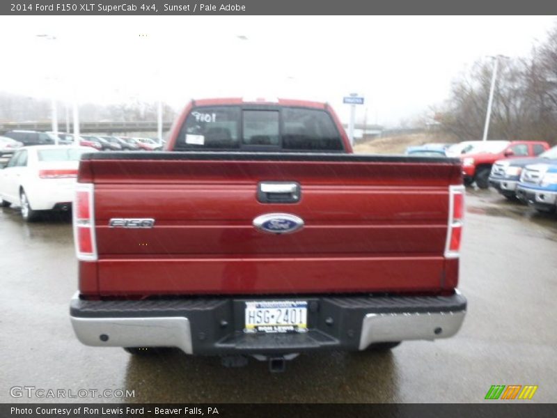 Sunset / Pale Adobe 2014 Ford F150 XLT SuperCab 4x4