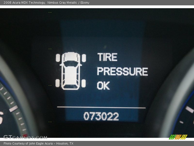 Nimbus Gray Metallic / Ebony 2008 Acura MDX Technology