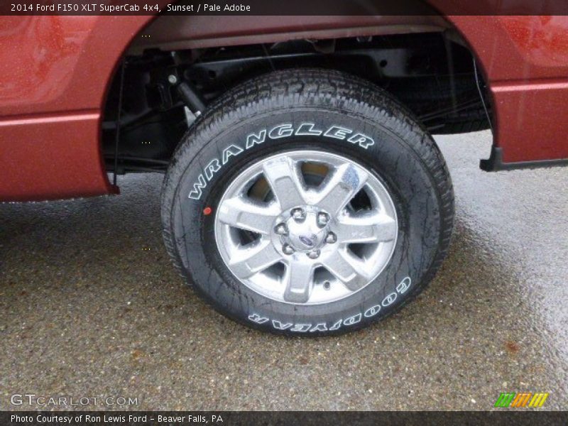 Sunset / Pale Adobe 2014 Ford F150 XLT SuperCab 4x4