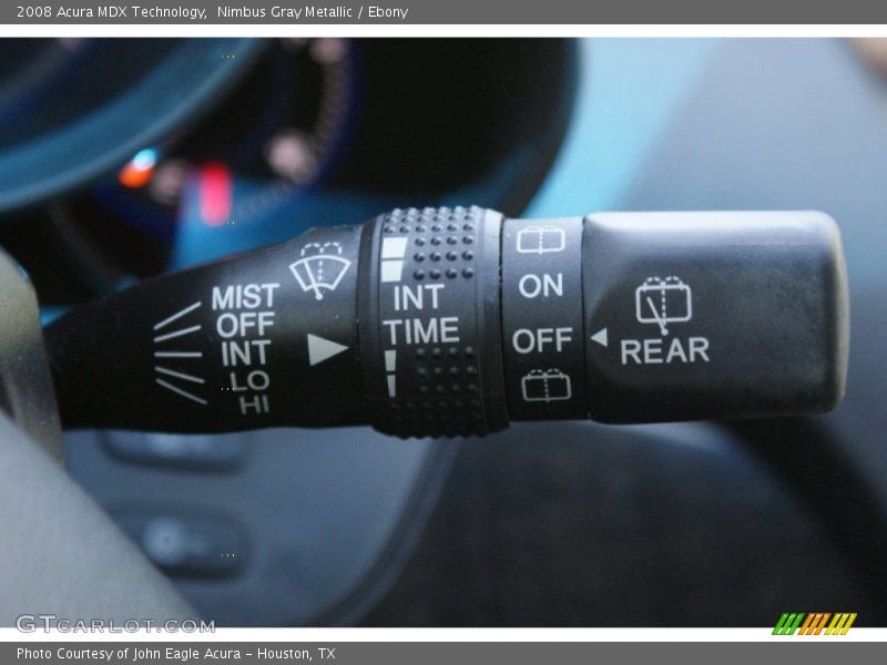 Nimbus Gray Metallic / Ebony 2008 Acura MDX Technology