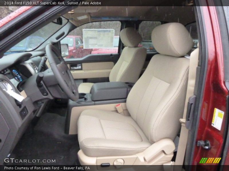 Sunset / Pale Adobe 2014 Ford F150 XLT SuperCab 4x4