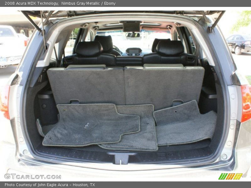 Nimbus Gray Metallic / Ebony 2008 Acura MDX Technology
