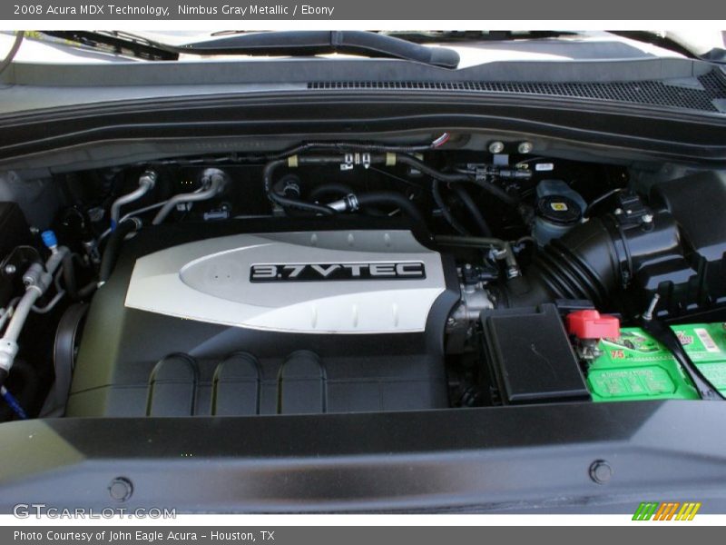 Nimbus Gray Metallic / Ebony 2008 Acura MDX Technology