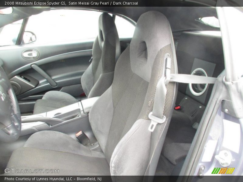 Satin Meisai Gray Pearl / Dark Charcoal 2008 Mitsubishi Eclipse Spyder GS